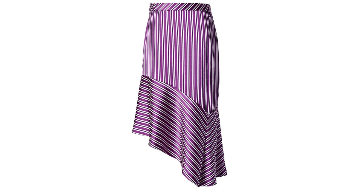 Banana Republic Stripe Asymmetrical Hem Skirt | What to Shop | Oct. 9 ...