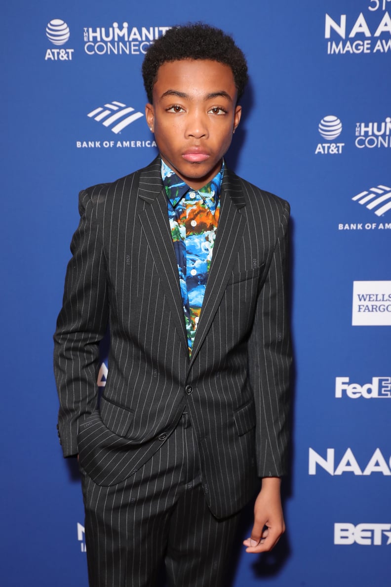 Asante Blackk at the 2020 NAACP Image Awards Dinner