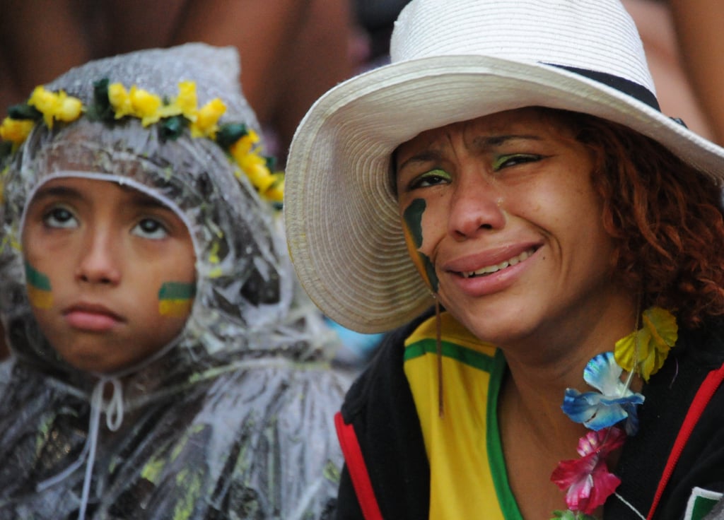 Pictures Of Sad Brazil Fans At 2014 FIFA Soccer World Cup POPSUGAR