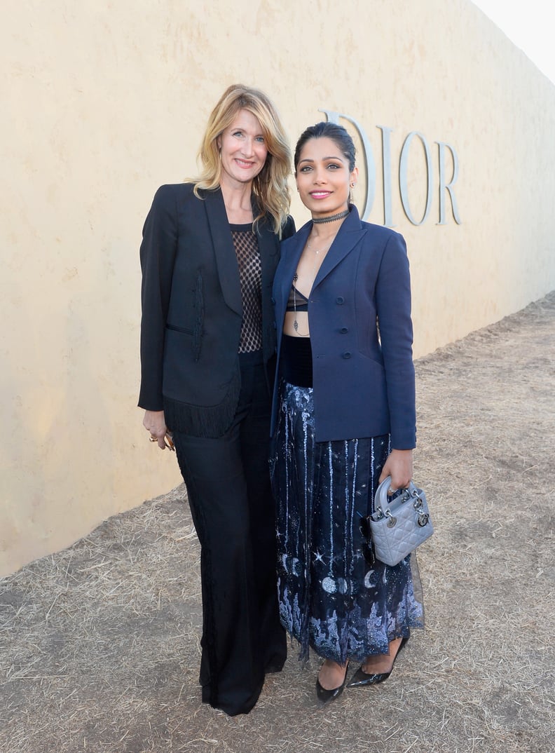 Laura Dern and Frieda Pinto Posed For a Photo Together