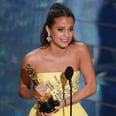Alicia Vikander Should Win Another Oscar For Her Emotional Best Supporting Actress Acceptance Speech