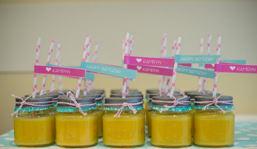 Orange Juice With Simple Accessories