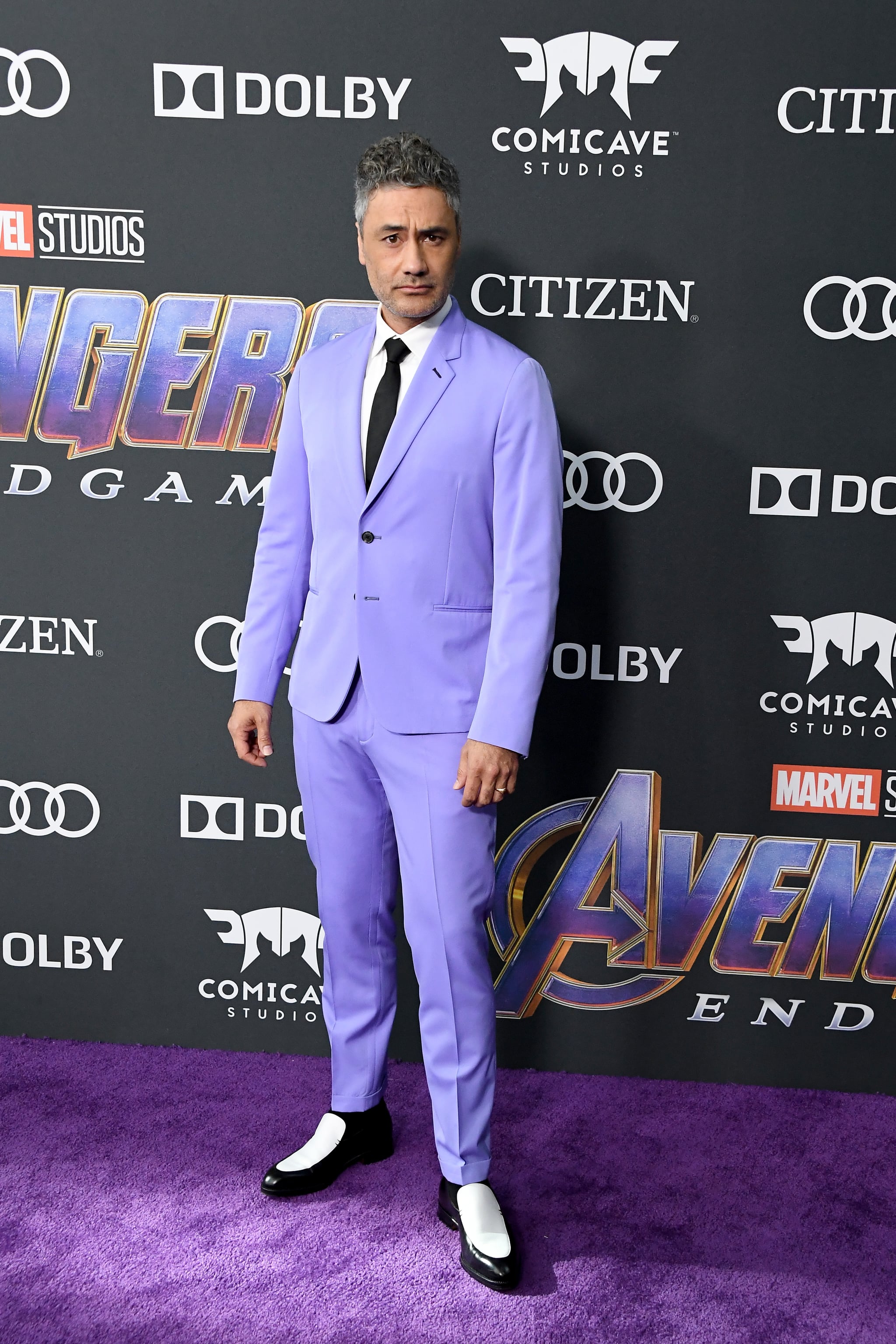 avengers endgame purple carpet