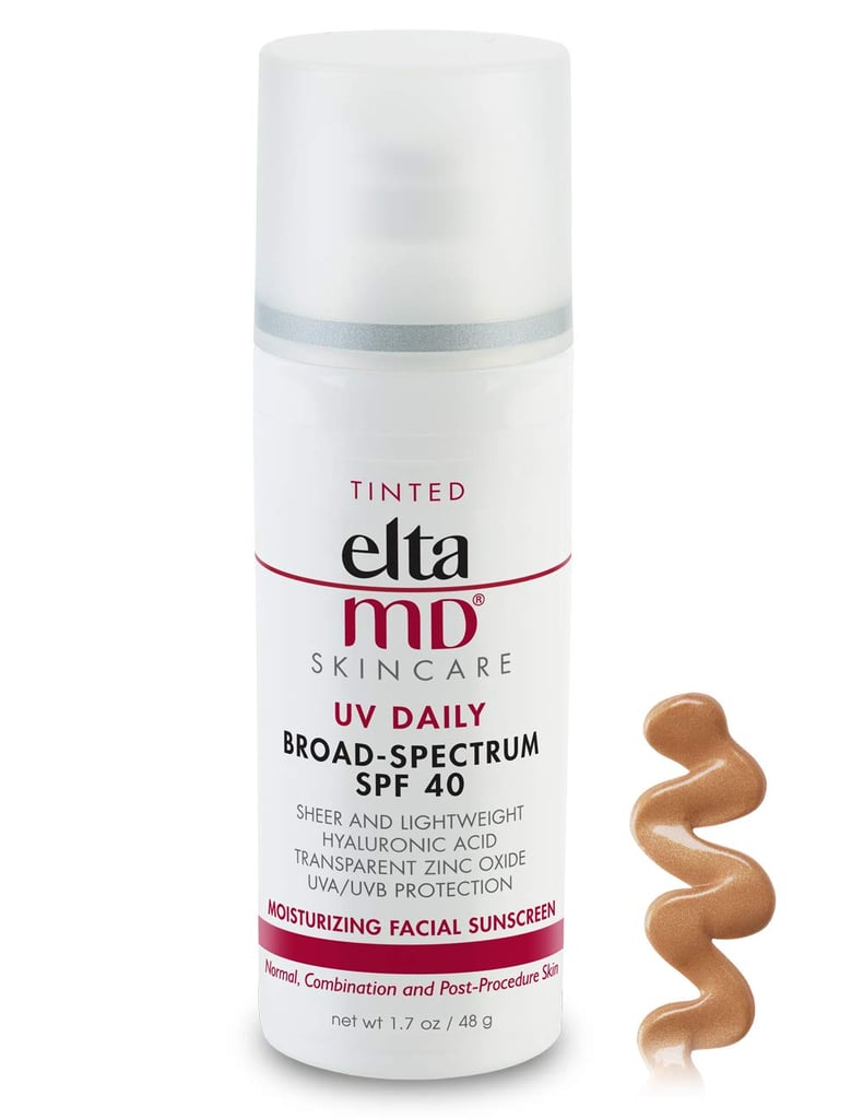 EltaMD UV Daily Tinted Face Sunscreen Moisturiser with Hyaluronic Acid, Broad Spectrum SPF 40