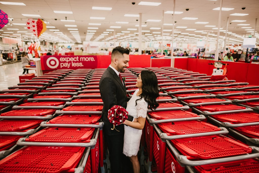 Wedding Photo Shoot at Target POPSUGAR Family Photo 23