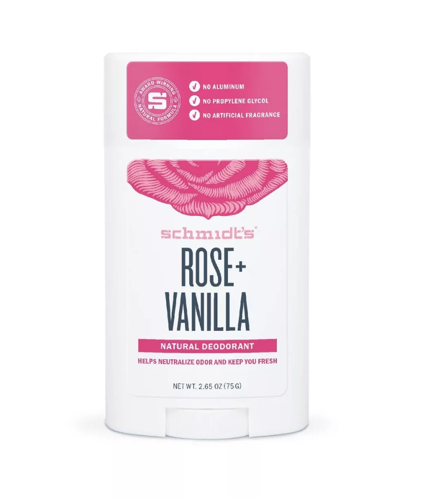 Schmidt's Rose + Vanilla Aluminium-Free Natural Deodourant Stick