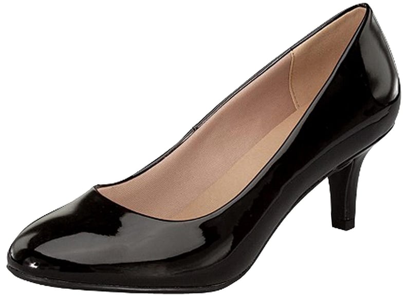 Cambridge Select Women's Classic Round Toe Kitten Heel