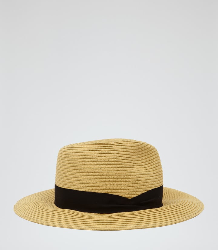 Reiss Elvo Straw Fedora (85) Summer Hats POPSUGAR Fashion Photo 9