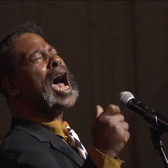 Custodian Sings National Anthem at High School Graduation