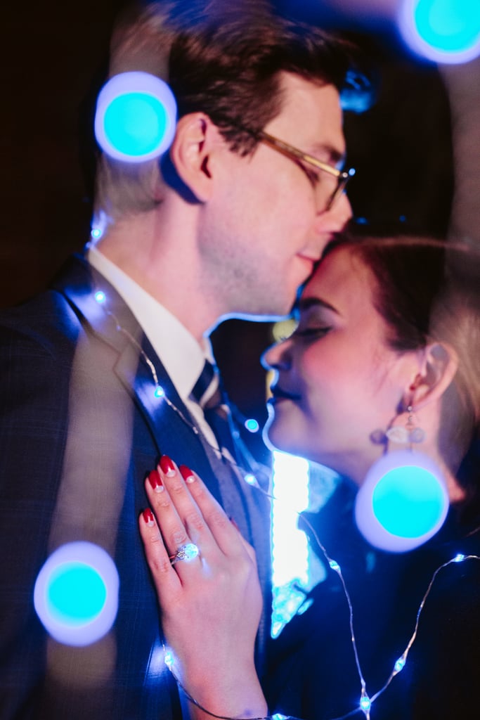 Harry Potter Hufflepuff and Ravenclaw Engagement Photos