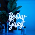 Make Your Space Welcoming and Whimsical With This Ultracute "Be Our Guest" Neon Lamp