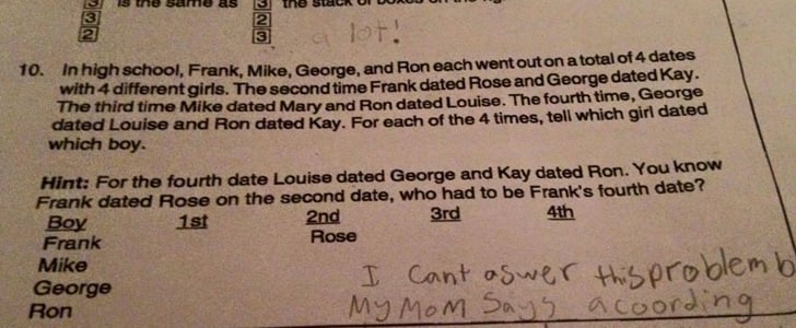 Girl Code Trumps Common Core Math Homework