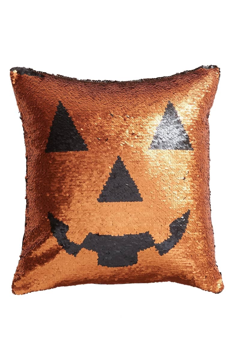 Levtex Pumpkin Sequin Accent Pillow