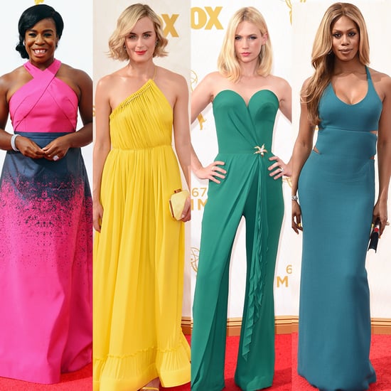 Most Colorful Emmys Gowns 2015 | Video