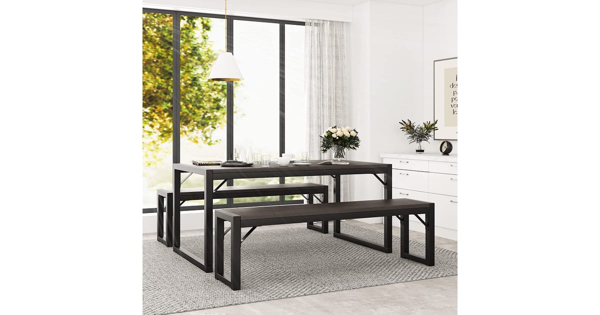 A Contemporary Dining Table Ikalido Modern 3Piece Soho Dining Table