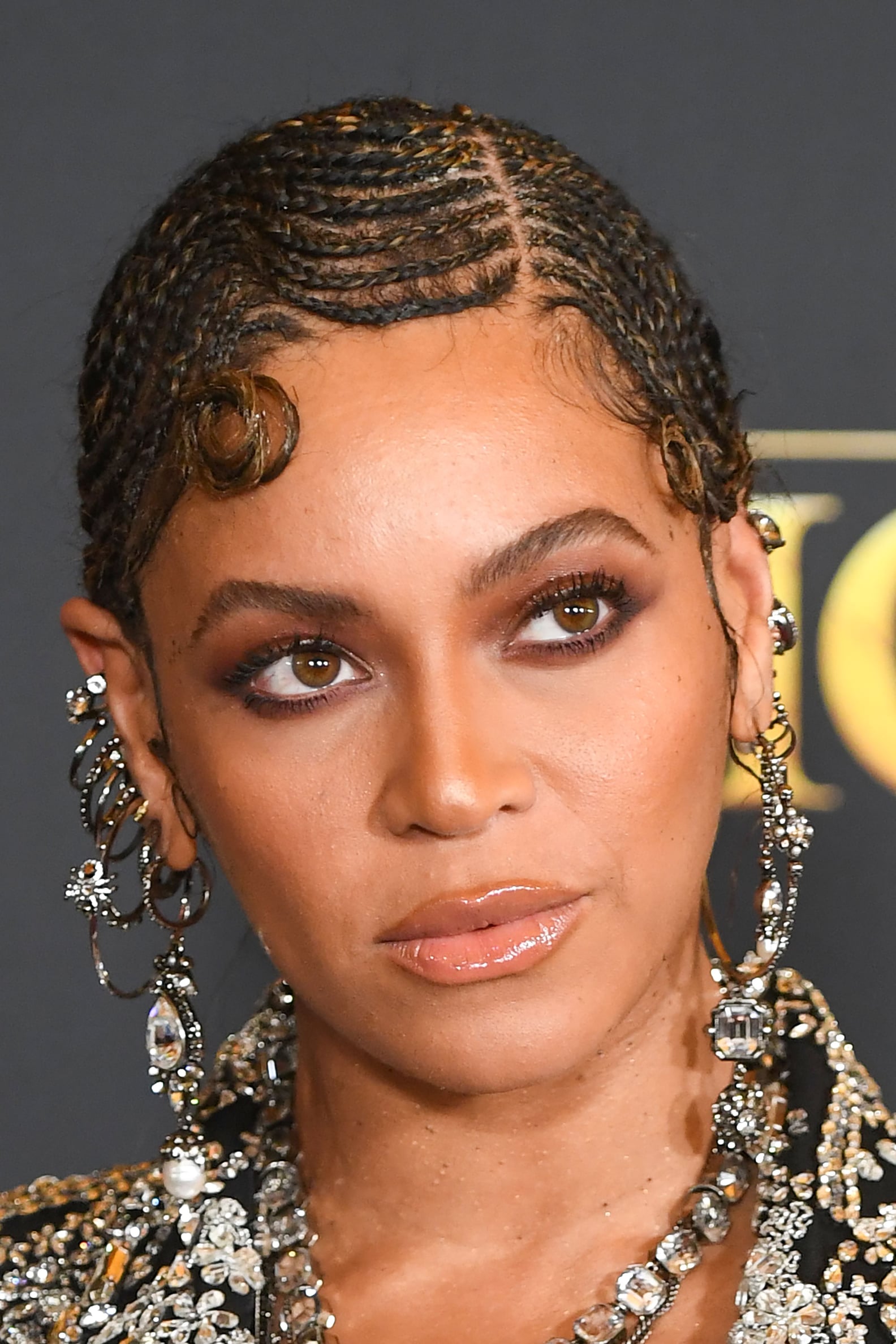 Beyoncé's Braided Finger Waves at The Lion King Premiere | PS Beauty