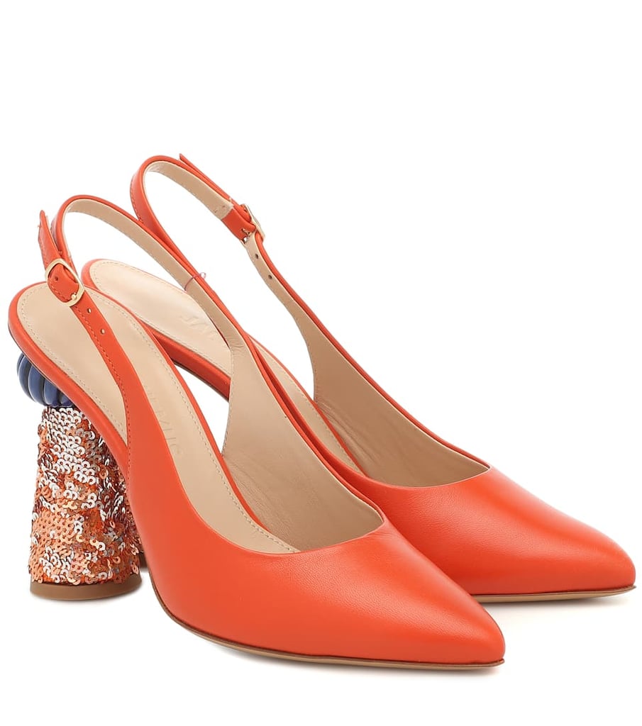 Shop Beyoncé's Jacquemus Pumps in Orange