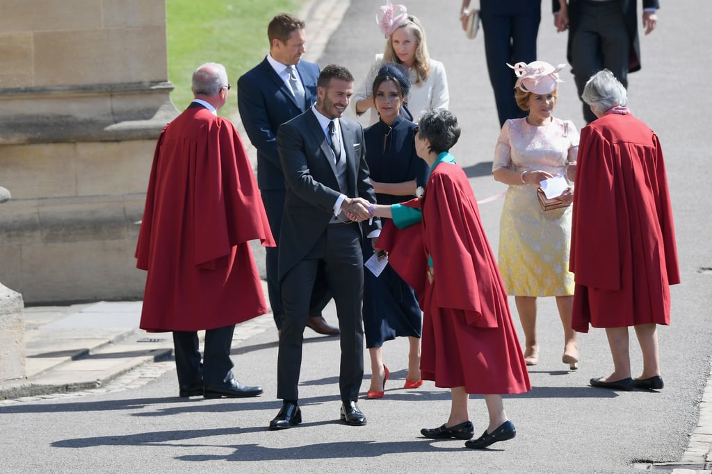 Victoria Beckham Dress at Royal Wedding 2018