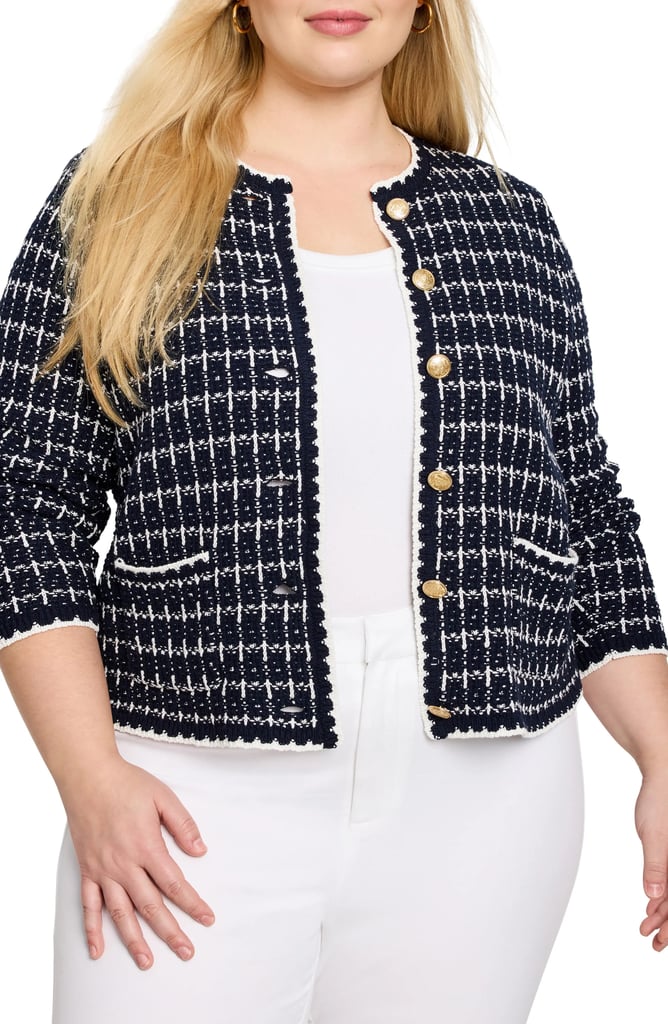 Nic+Zoe Mixed Up Sweater Jacket