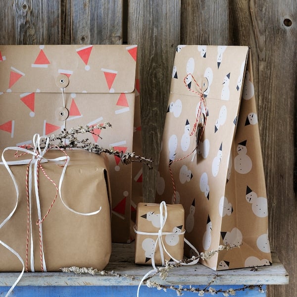 Vinter 2019 Beige Gift Bags