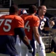 Peyton Manning Busts Out His Hilarious Dance Moves During Practice