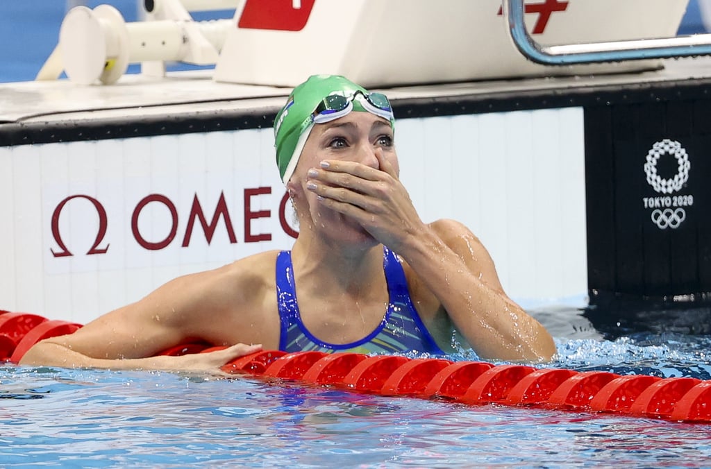 Tatjana Schoenmaker Reacts to Breaking the Women's 200m Breaststroke World Record at 2021 Olympics