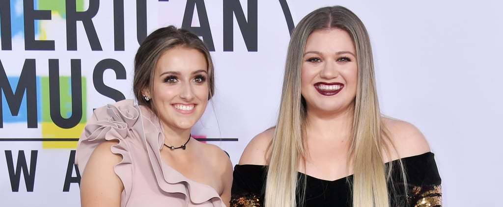 Kelly Clarkson Turns the AMAs Into a Girls' Night Out With Her Daughter and Stepdaughter
