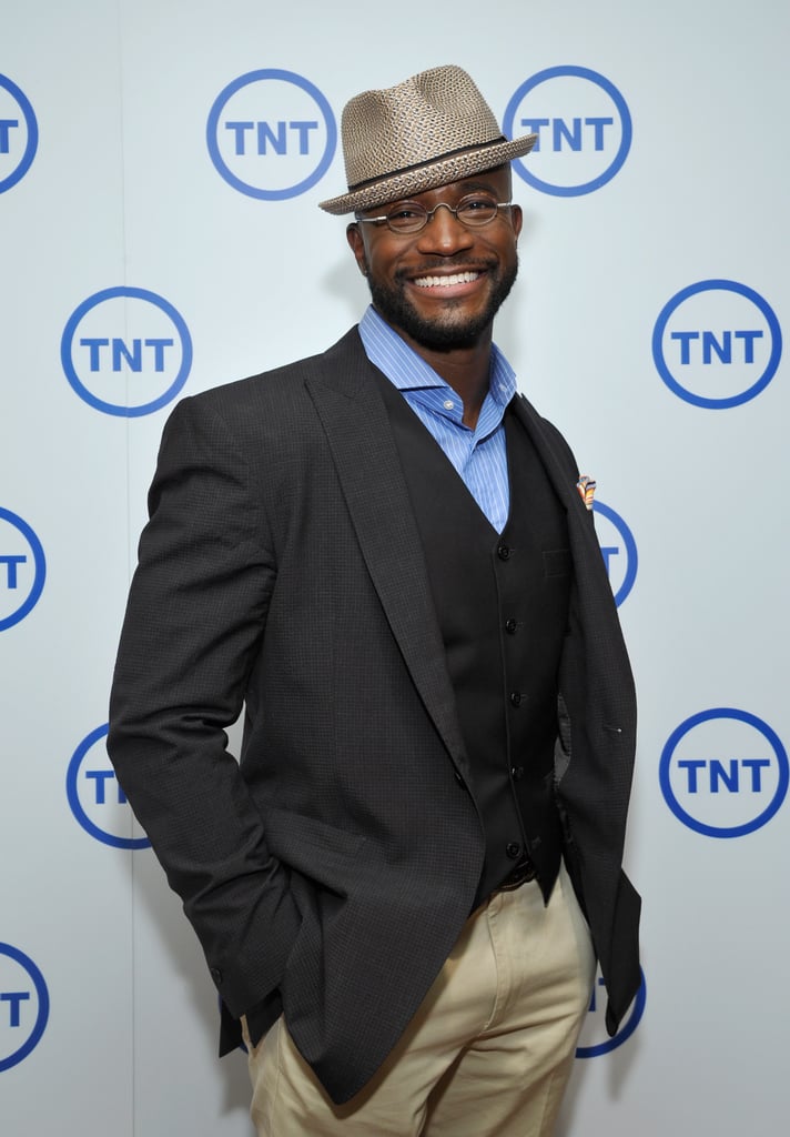 Taye Diggs looked dapper in a hat. | Stars at the 2014 Winter TCA Press