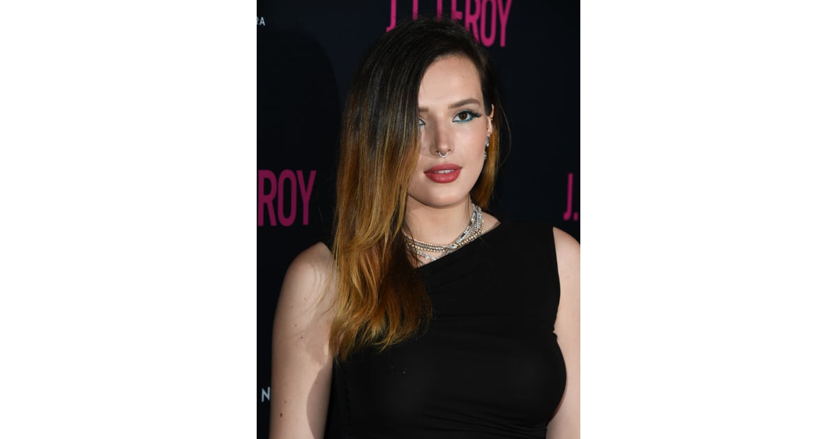 Bella Thorne With Black Auburn Ombre Hair Bella Thorne S Natural