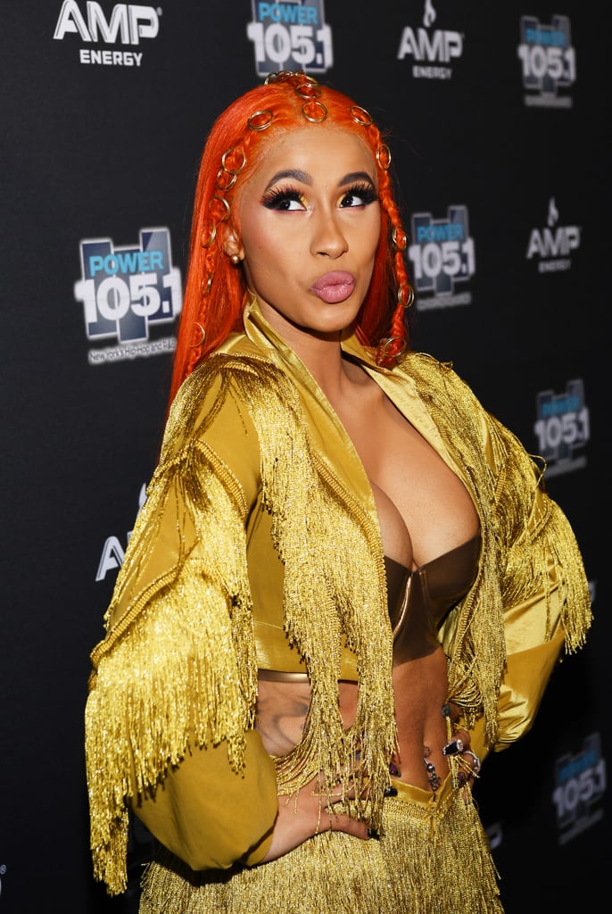 Cardi B's Orange Wig