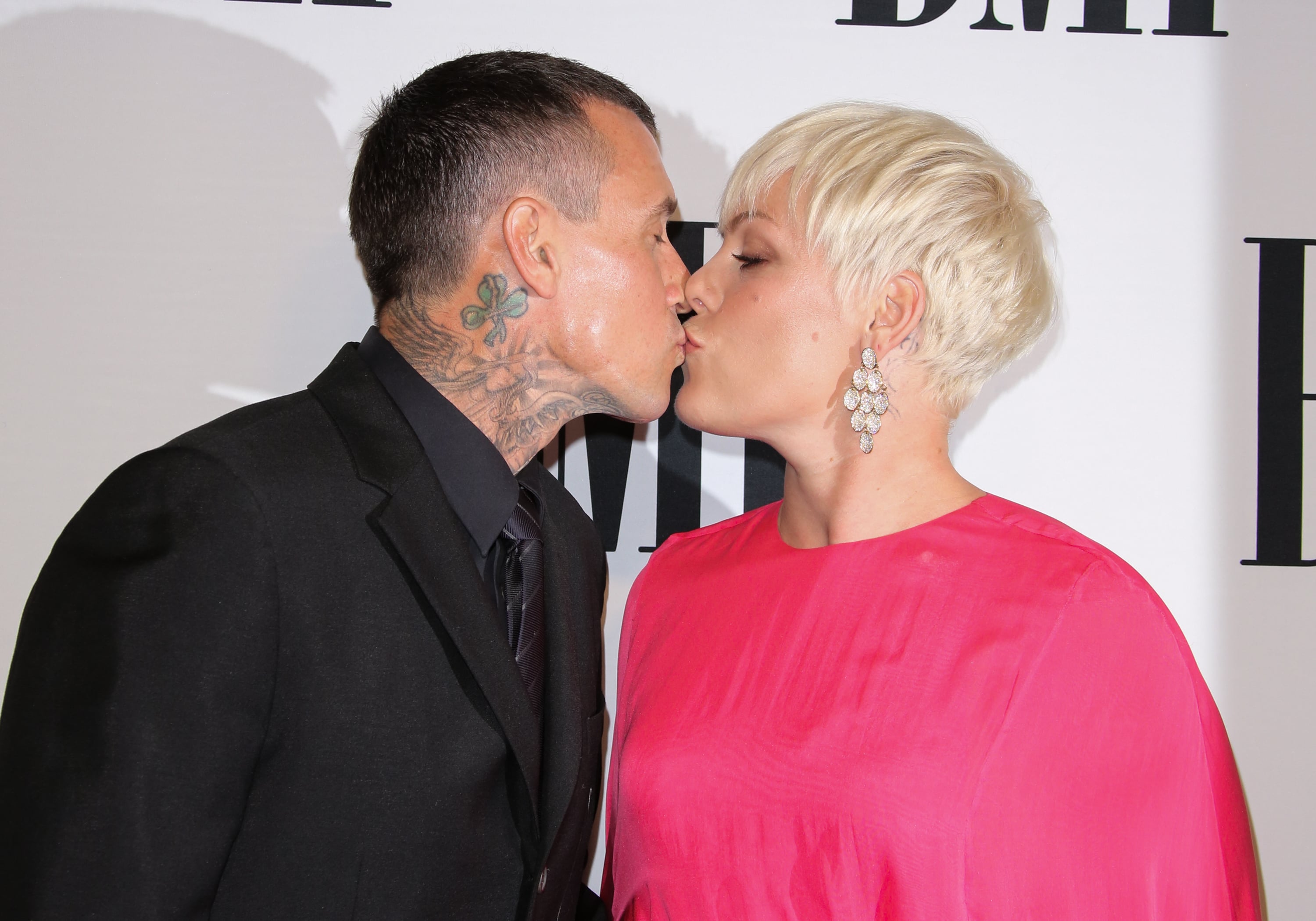 Pink keeps fit by working out with husband Carey Hart just days