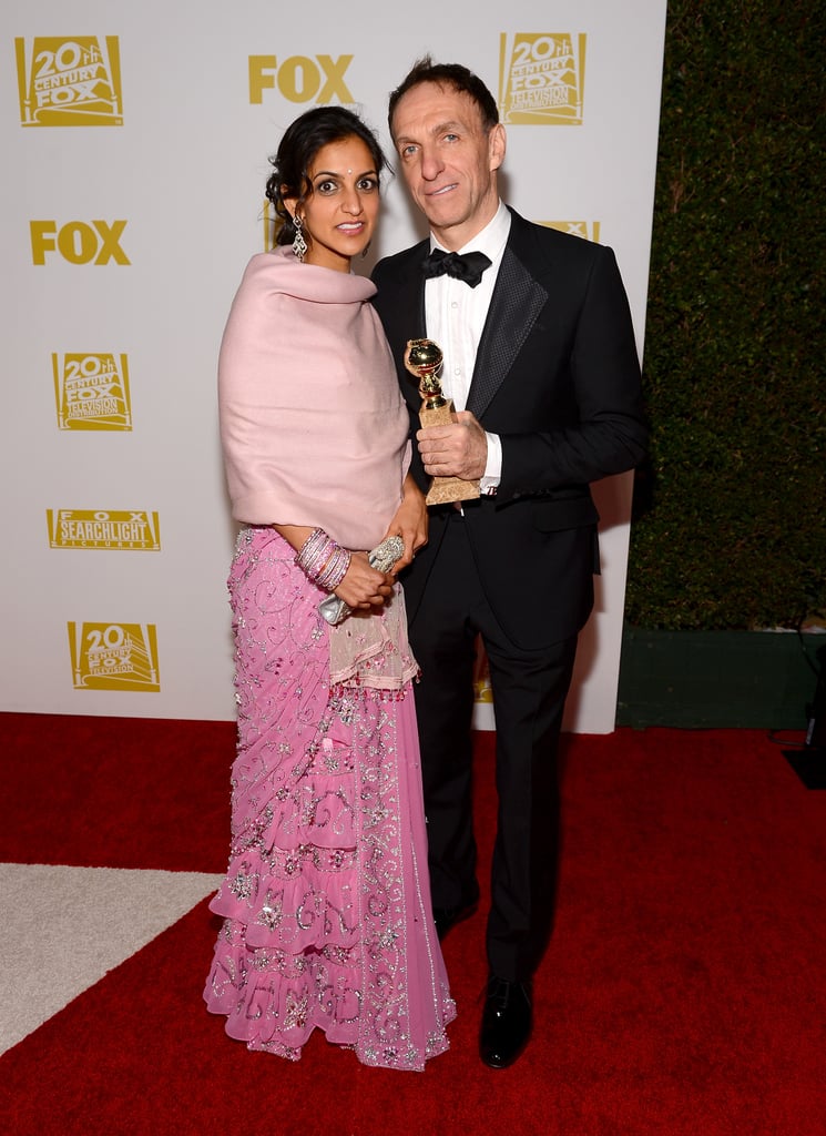 Claire & Hugh Celebrate Homeland at Fox's Bash With the Modern Family Crew Claire & Hugh Celebrate Homeland at Fox's Bash With the Modern Family Crew