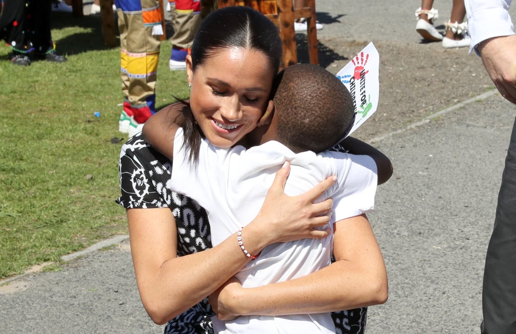 Prince Harry and Meghan Markle Hugging on South Africa Tour