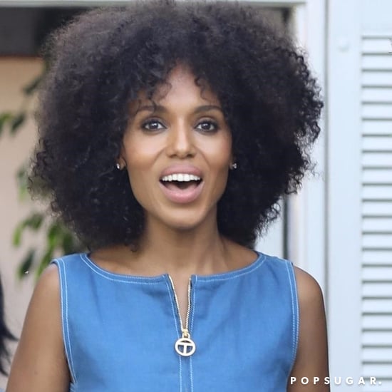 Kerry Washington With Natural Hair