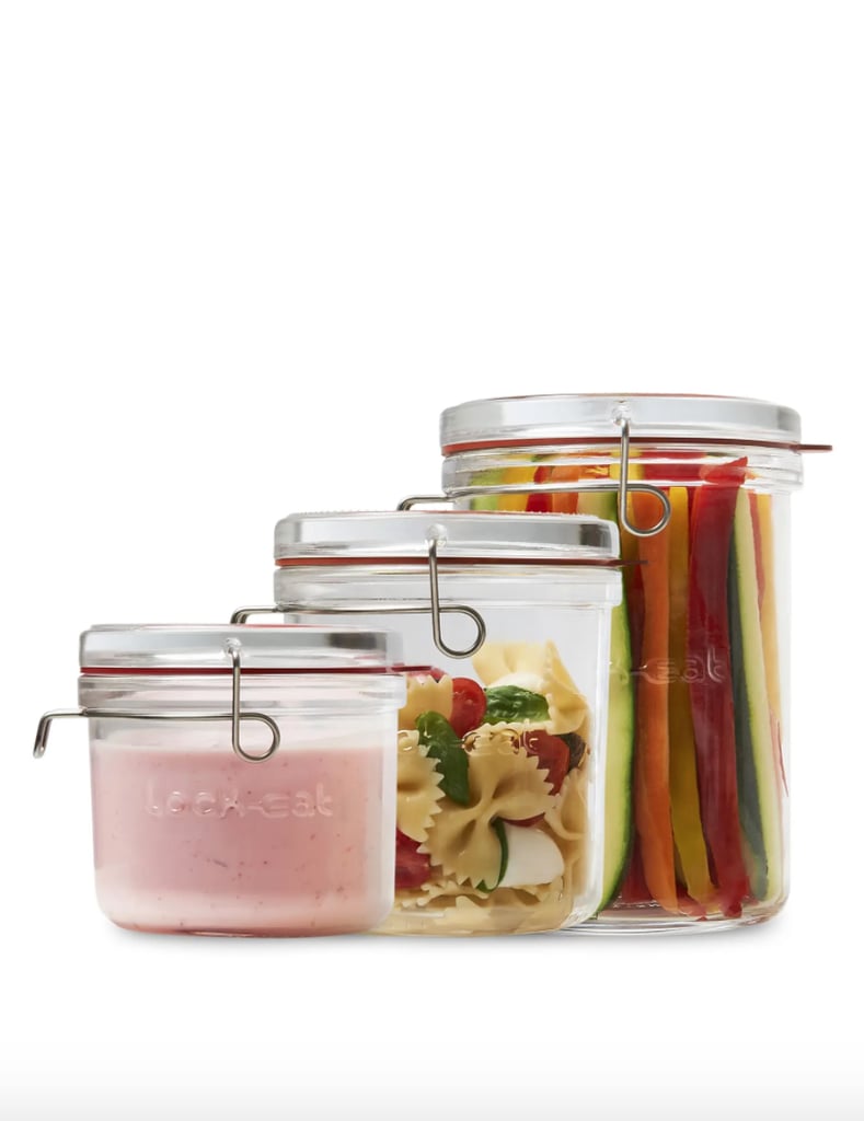 For the Baker: Luigi Bormioli Lock Eat 3-Piece Sealed Storage Container Set