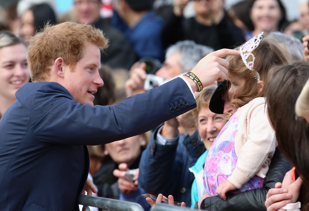 Prince Harry Embraces Former Teacher in New Zealand