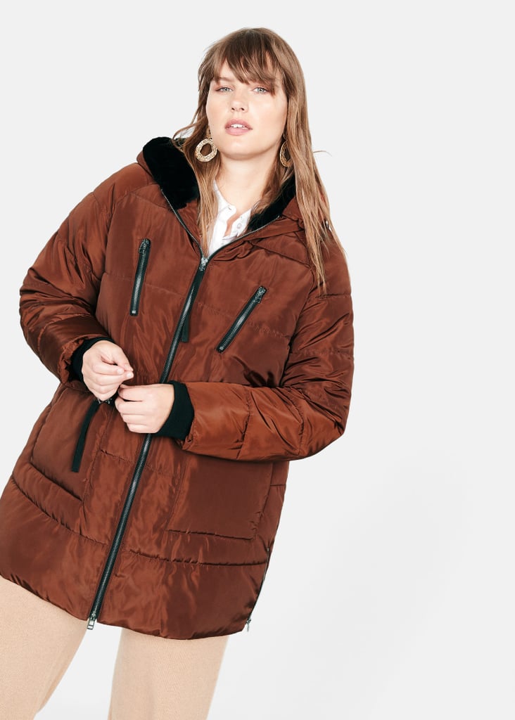mango maxi coat