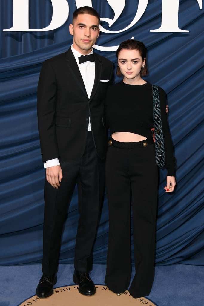 Maisie Williams and Reuben Selby at the Business of Fashion Gala