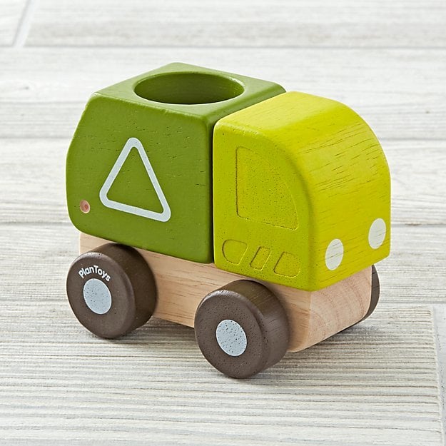 Plan Toys Mini Garbage Truck