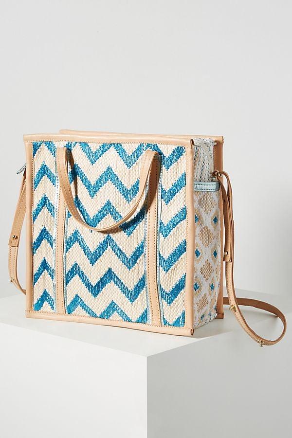 En Shalla Chevron Market Tote Bag