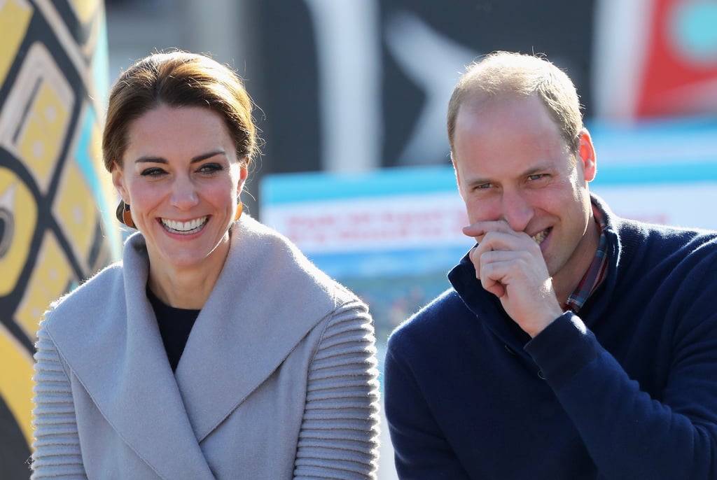 The Duke and Duchess of Cambridge Blush Easily