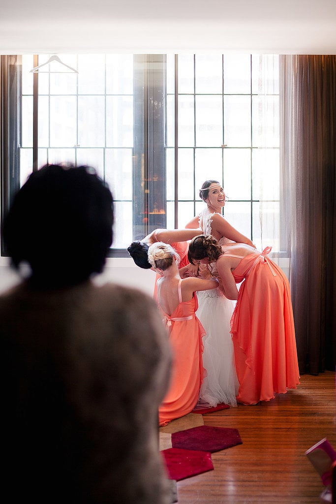 5. Be the bridesmaids' go-to gal.