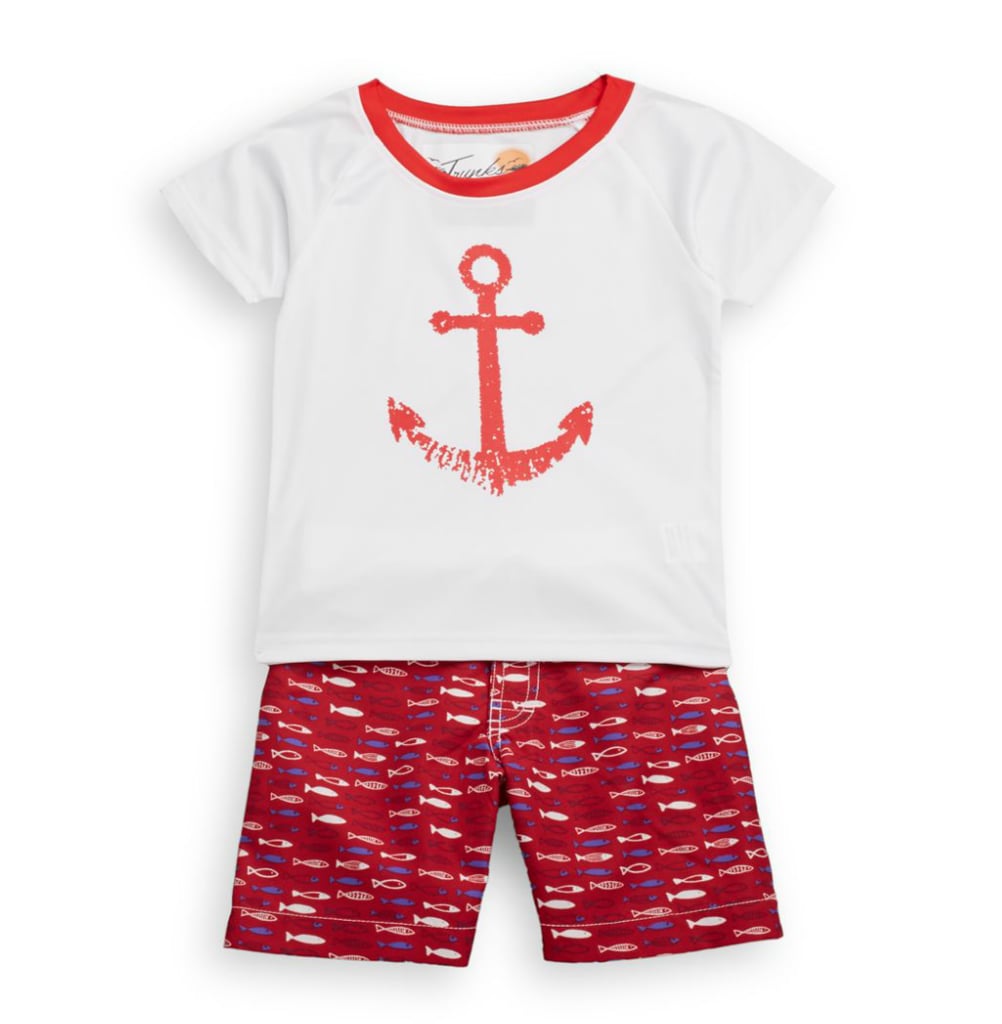Trunks Fish-Print Swim Set ($20, originally $68)