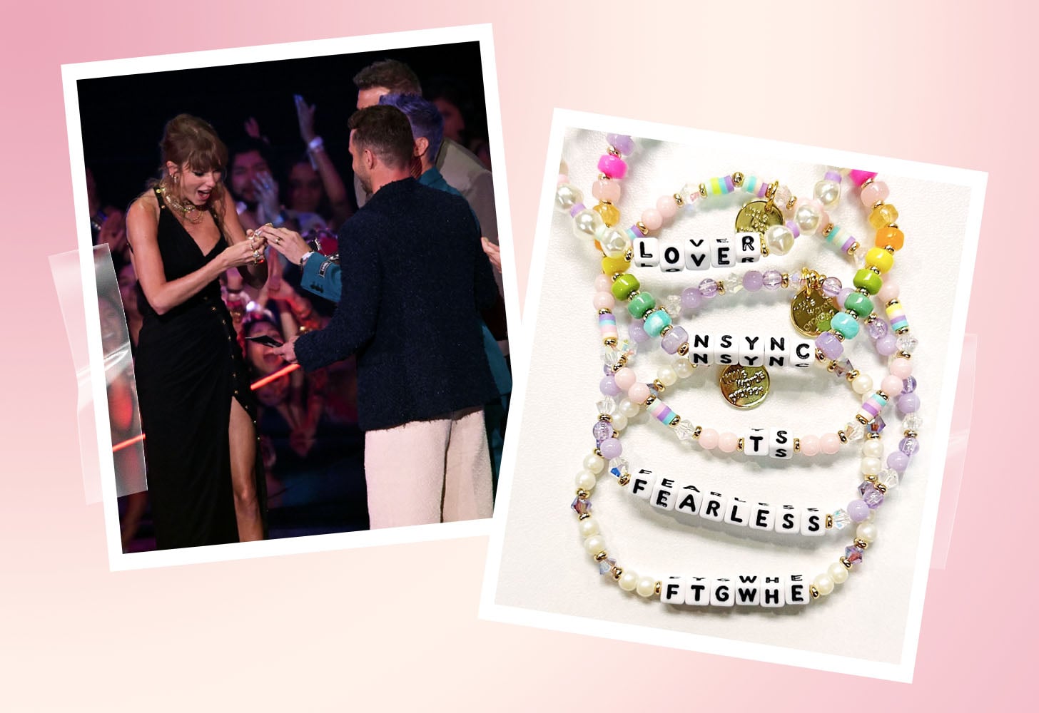 Lance Bass's Little Words Project Bracelets For Taylor Swift