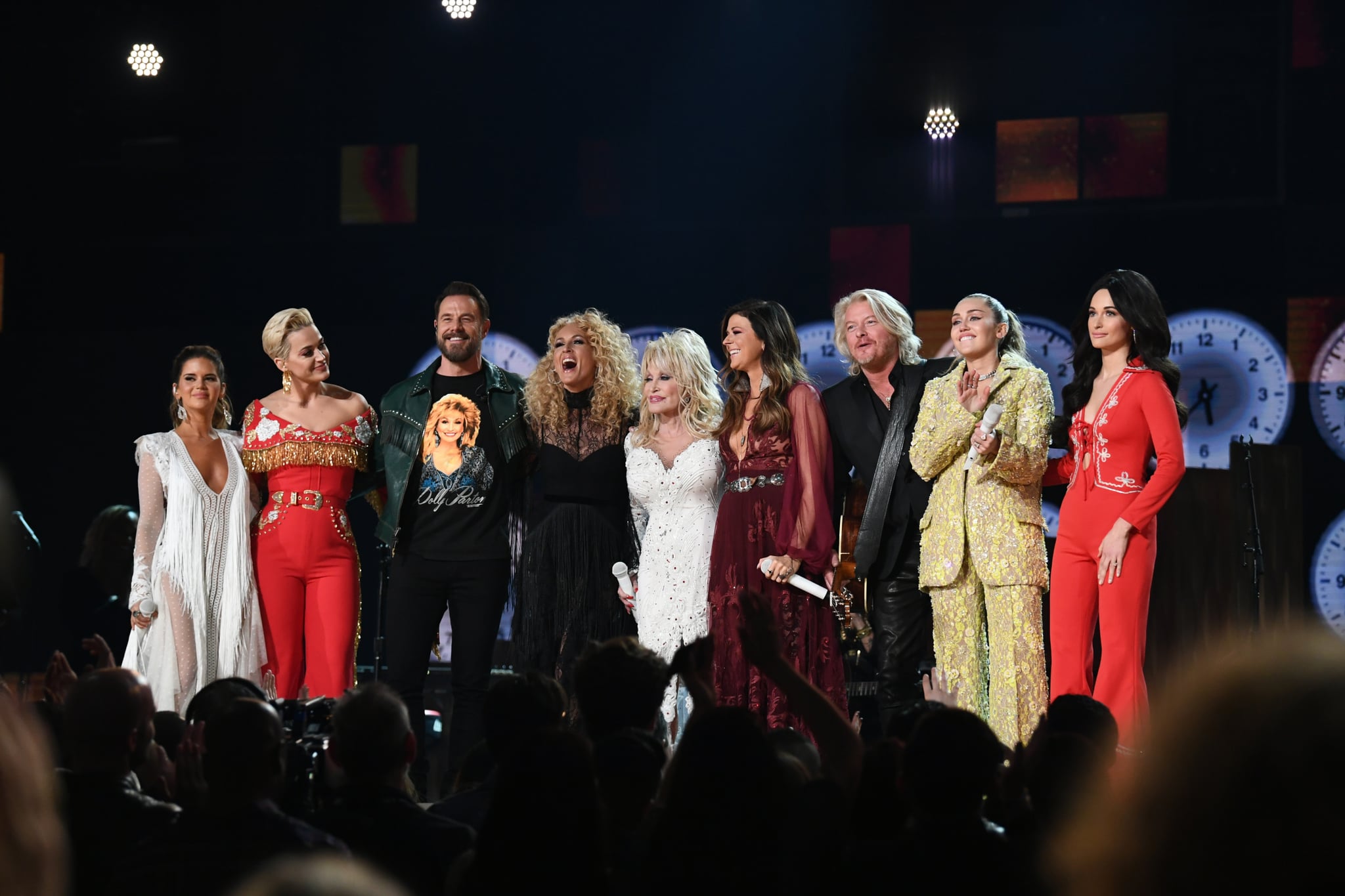 Maren Morris Katy Perry Little Big Town Dolly Parton Miley Cyrus And Kacey Musgraves Country S Finest Musicians Take Their Cowboy Boots To The Grammys Red Carpet Popsugar Celebrity Photo 76