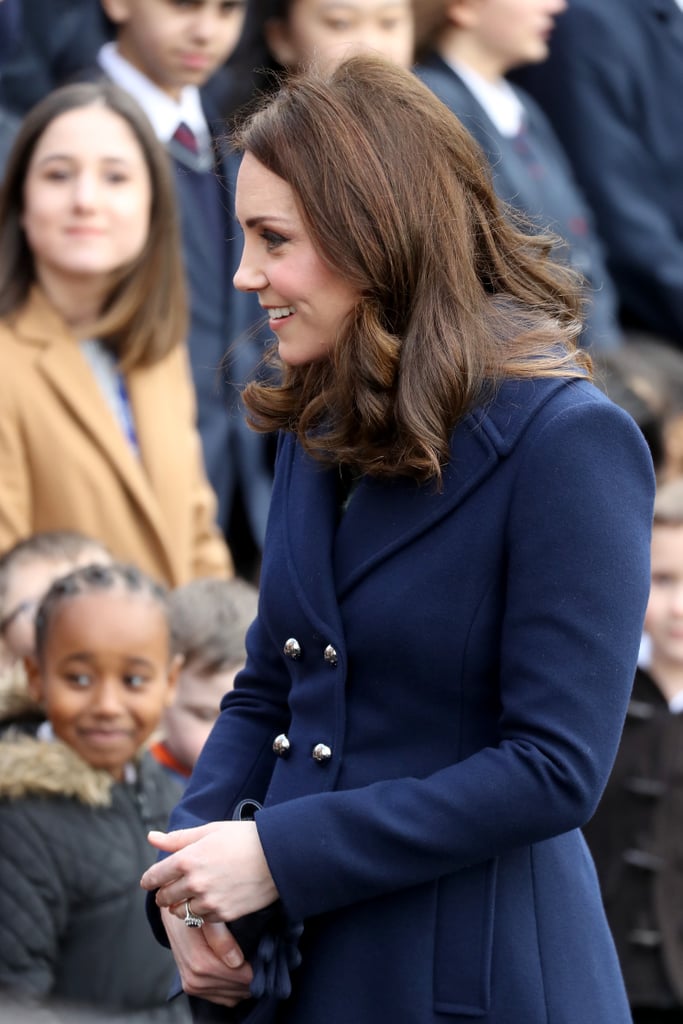 Kate Middleton out in London January 2018