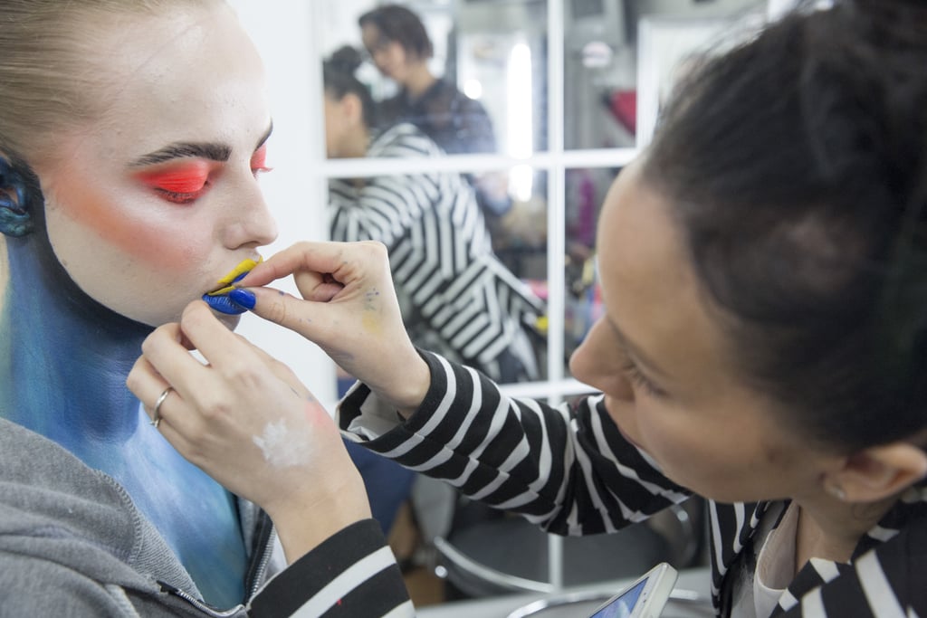 Makeup Face Art Inspired by Fish
