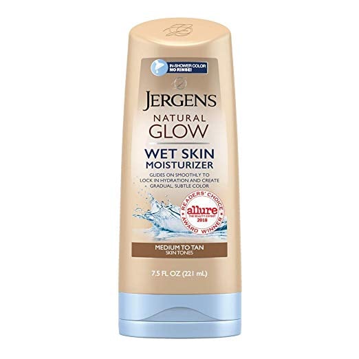 Jergens Natural Glow Wet Skin Moisturizer For Body