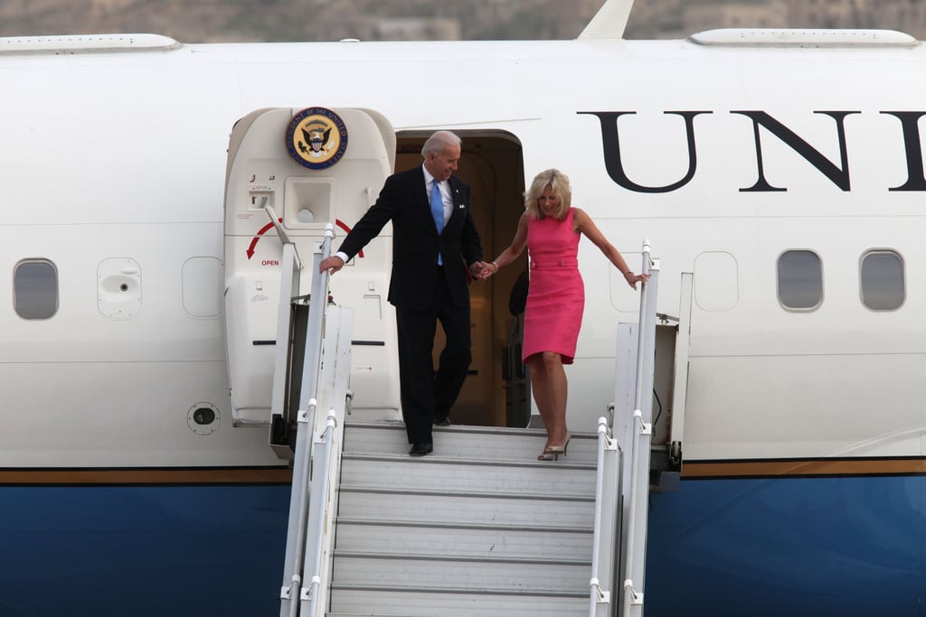 Joe and Jill Biden in 2010