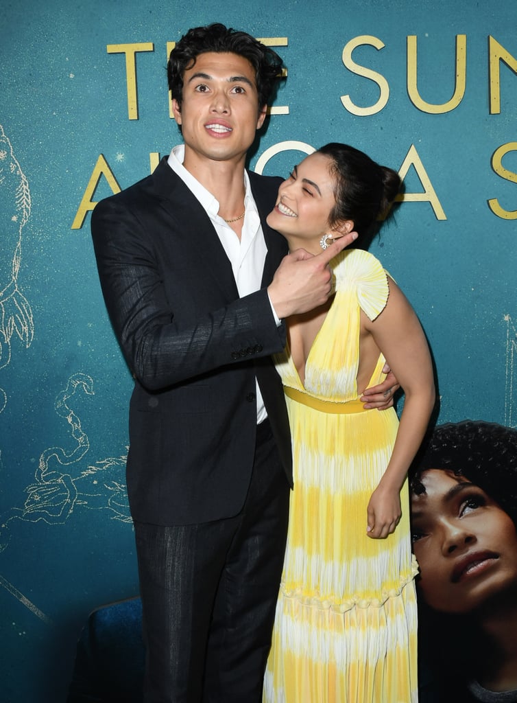 Camila Mendes and Charles Melton at The Sun Is Also a Star